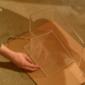 The final bend in the plexiglas
