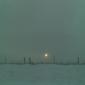 Snow sun