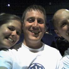 Waiting for the show to start