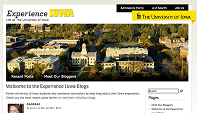 Experience Iowa Blogs