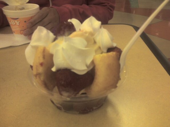 Strawberry Shortcake Sundae