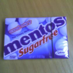 Sugar Free Mint Mentos