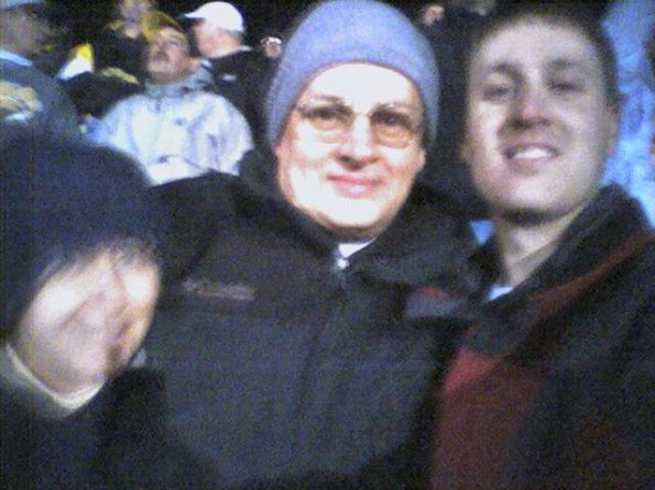 Kath, Fred & Scott @ the game