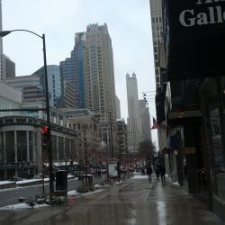 Snowy Michigan Ave