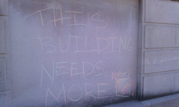 This building needs more color!