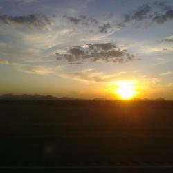 I-10 Thanksgiving Sunset