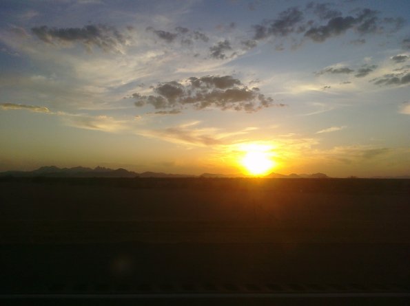 I-10 Thanksgiving Sunset