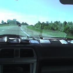 In car drying rack