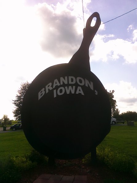 Biggest Fryin' Pan in Iowa