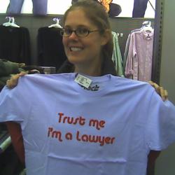 She really is