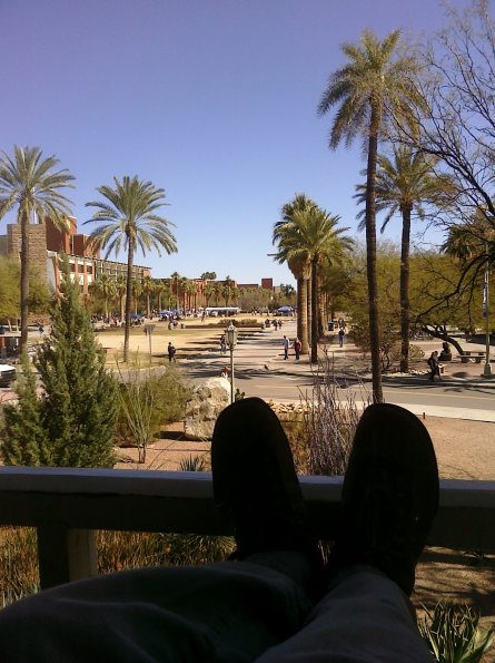 UA Mall from Old Main