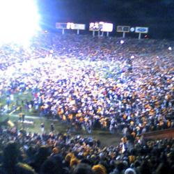 Rushing the field